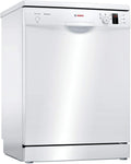 Bosch Vaatwasser, 60 cm, EcoSilence-motor, verschillende programmering, wit, SMS25AW05E
