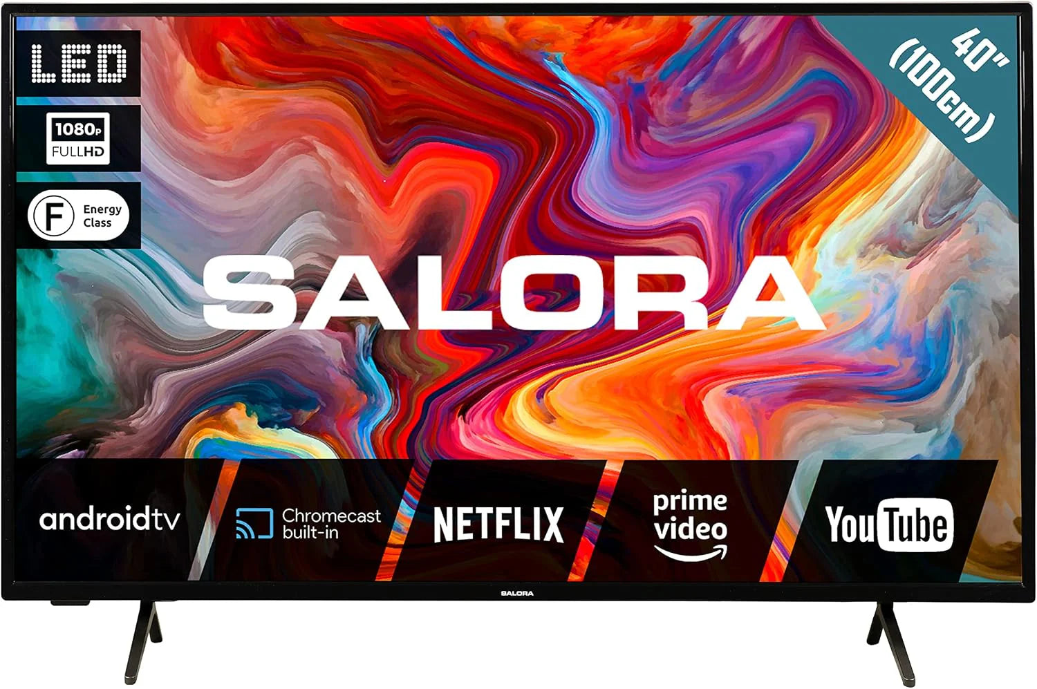 Salora 43QLEDTV 43 Inch 4K QLED Televisie 2021(40 inch Full HD)