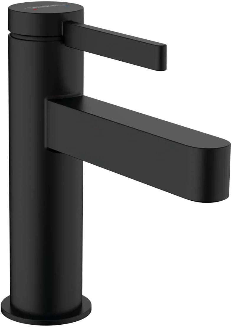 hansgrohe Finoris ééngreeps wastafelmengkraan 230 draaibare uitloop met Push-Open mat zwart, 76060670(mat zwart/‎ComfortZone 100 mm/met push-open waste)
