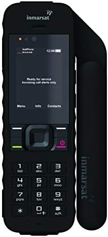 Inmarsat Isatphone 2.1 Satellite Phone and Prepaid SIM Card Ready for Easy Online Activation (100 Units / 77 Minutes)