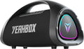 YEAHBOX Sonic Boom Max 300 W Bluetooth-luidspreker met massieve bas, IPX67 waterdichte draagbare luidspreker met subwoofer/equalizer/5 spelers/BT 5.3/snel opladen, buitenluidspreker(Zwart)