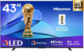 Hisense QLED 43 43E7Q 4K Ultra HD Smart TV VIDAA WiFi Dolby Vision HDMI 2.1(43"/E7/2025)