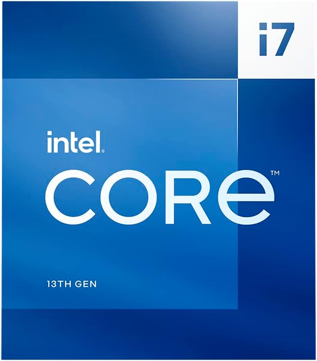 Intel Core13th Gen i7-13700F Desktop Processor (16 Core (8 P-Core + 8 E-Core), 30 MB Cache, up to 5.2 GHz, LGA1700)