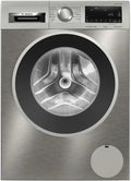 Bosch Wasmachine, vrije installatie, serie 6, 10 kg, snelprogramma, stil, roestvrij staal, WGG256ZAES
