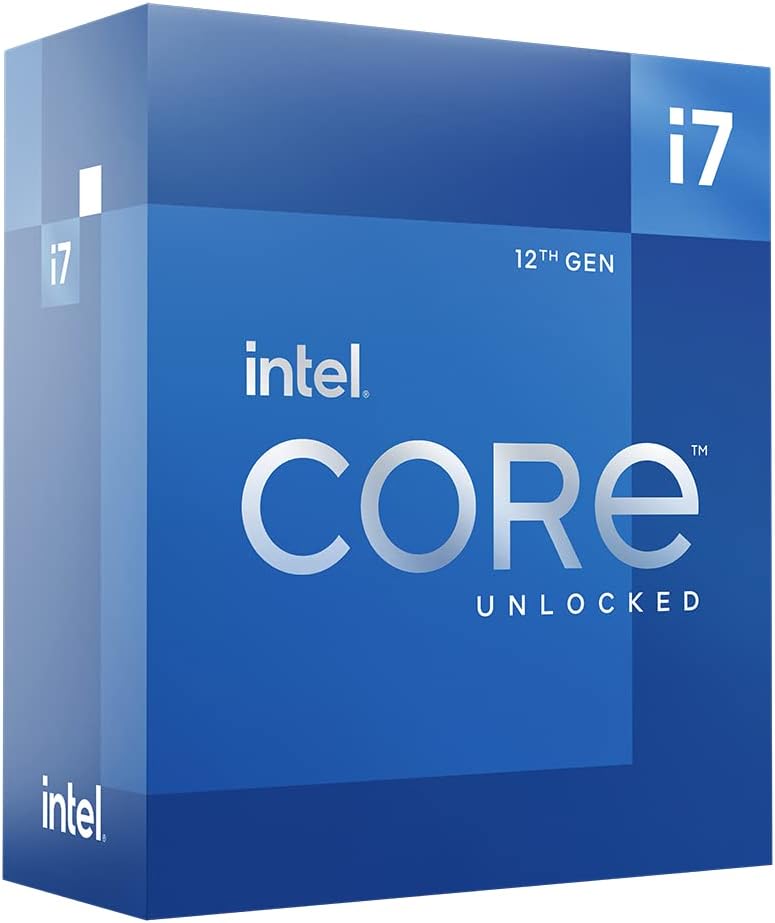 Intel Core i7-12700K Gaming Desktop Processor with Integrated Graphics and 12 (8P+4E) Cores up to 5.0 GHz Unlocked LGA1700 600 Series Chipset 125W