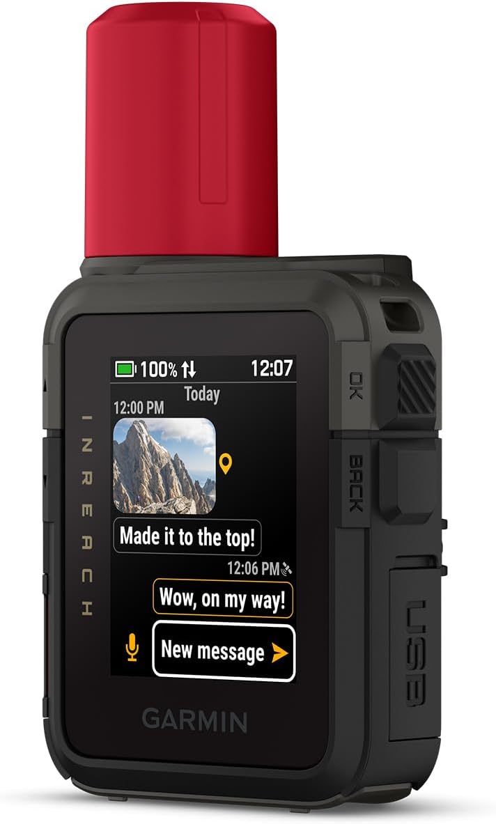 Garmin inReach Mini 3 Plus Satellite Communicator Color Touchscreen Bundle