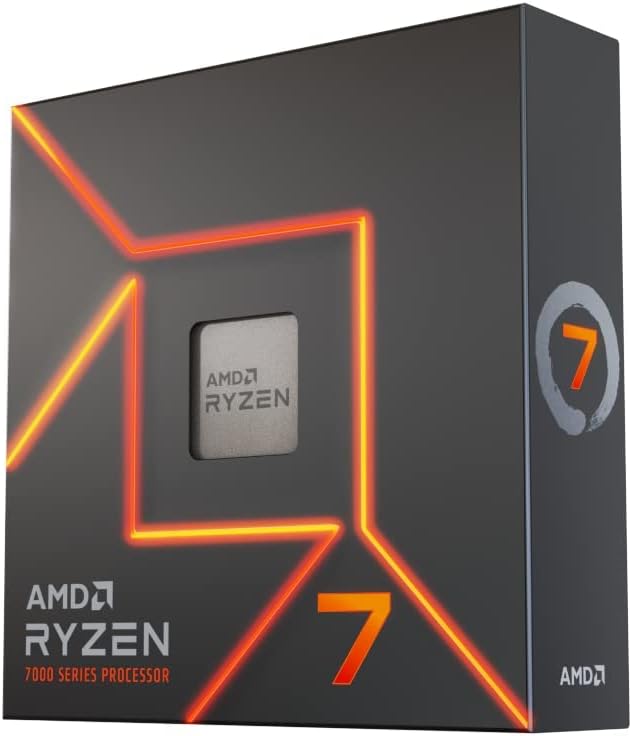 AMD Ryzen 7 7700X 8-Core, 16-Thread Unlocked Desktop Processor
