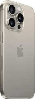 Apple iPhone 15 Pro, 256GB, Natural Titanium - Unlocked (Renewed)