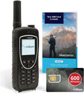 BlueCosmo Iridium Extreme Satellite Phone & 600 Minute 1 Year Global Prepaid SIM Card - Voice, SMS Text Messaging, GPS Tracking, Emergency SOS - Online Activation - 24/7