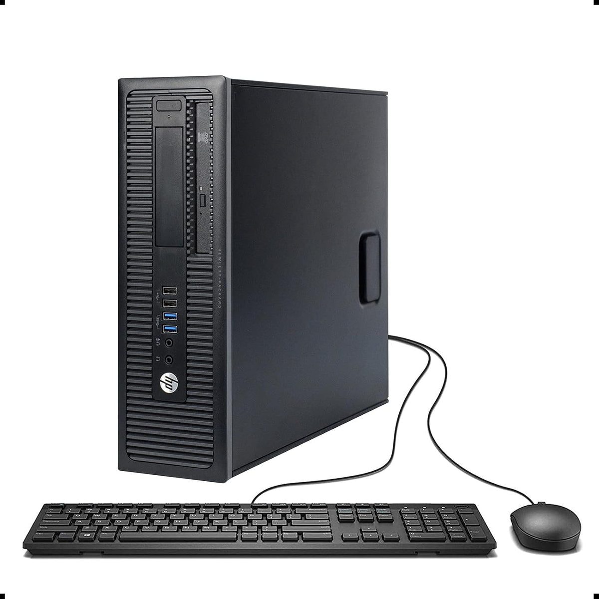 HP ProDesk 600 G1 SFF Slim Business Desktop Computer, Intel i5-4570 up to 3.60 GHz, DVD, USB 3.0, Windows 11 Pro 64 Bit (Renewed) (8GB RAM | 500GB HDD) (Renewed)
