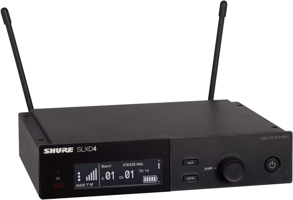 Shure SLXD124/85 Combo Wireless Handheld and Lavalier Microphone System - G58 Band