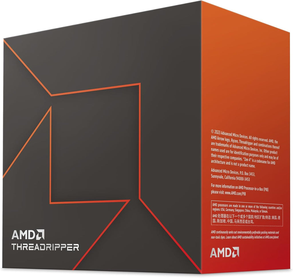 AMD Ryzenâ¢ Threadripperâ¢ 7980X 64-Core, 128-Thread Processor