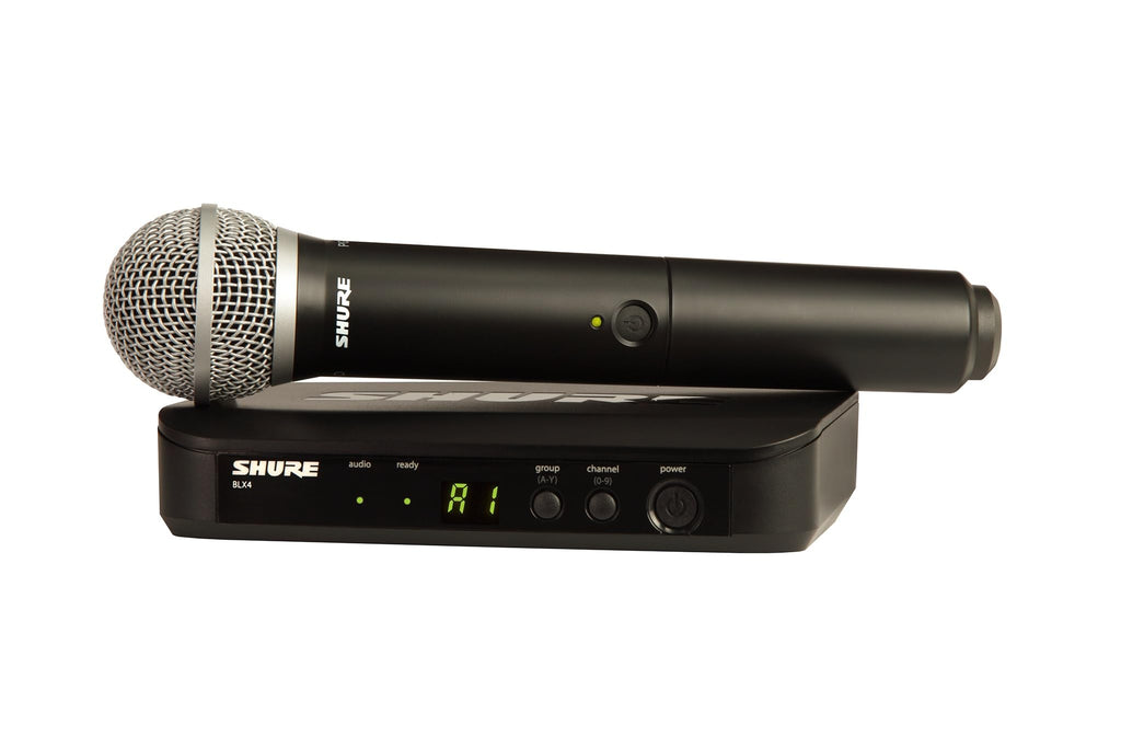 Shure BLX24/PG58 Wireless Vocal Microphone System - H10 Band