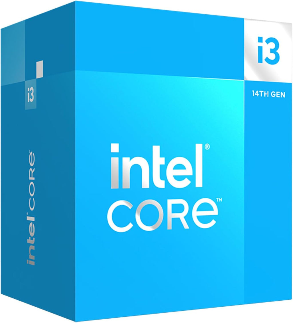 Intel Core i3-14100 Desktop Processor 4 cores (4 P-cores + 0 E-cores) up to 4.7 GHz