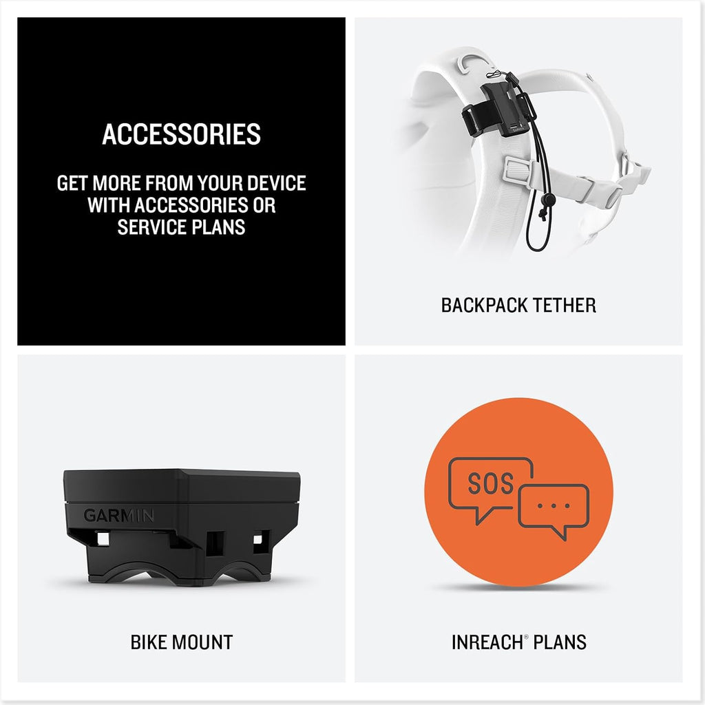 Garmin inReach Mini 3 Plus Satellite Communicator Interactive SOS Bundle