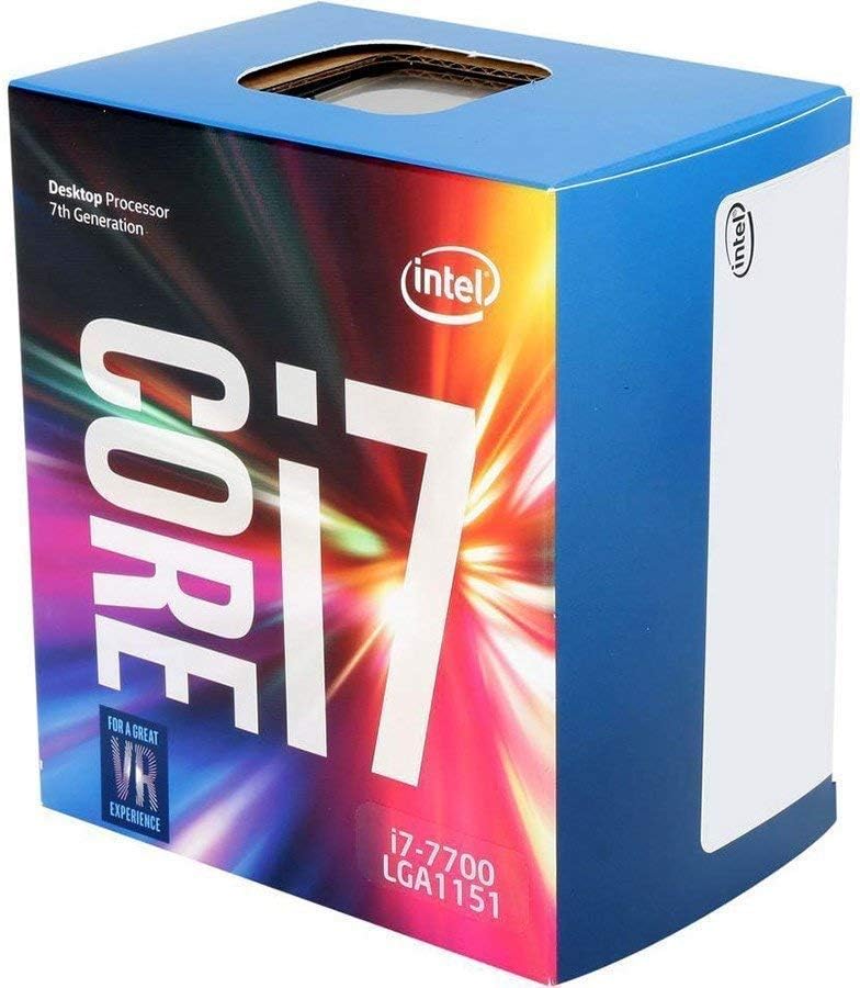 Intel BX80677I77700 Core i7-7700 Desktop Processor 8M Cache, 3.6GHz (Max Turbo Frequency 4.20GHz) 7th Generation