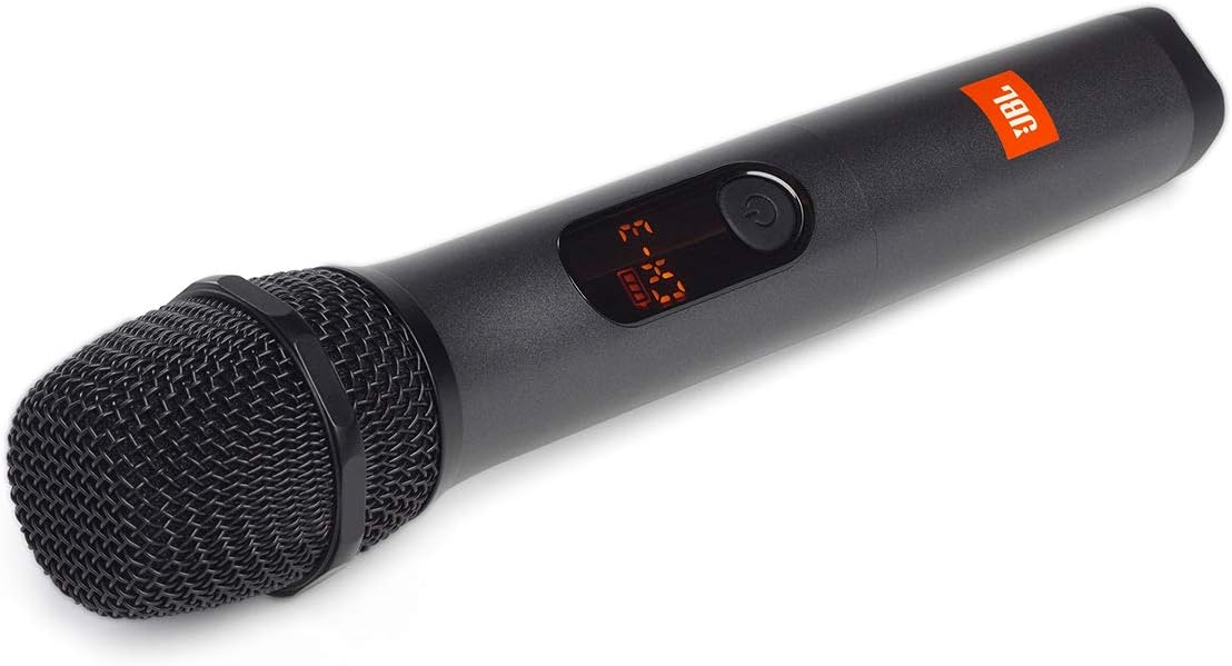 JBL Wireless Two Microphone System with Dual-Channel Receiver, Black (Renewed)