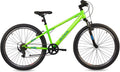 S'COOL Xroc Kinderfiets 20, 24, 26 inch, 6 versnellingen derailleur, Xroc, lichaamslengte 115 - 165 cm, 6 - 14 jaar, school, vrije tijd, terrein(Groen/26 Zoll)
