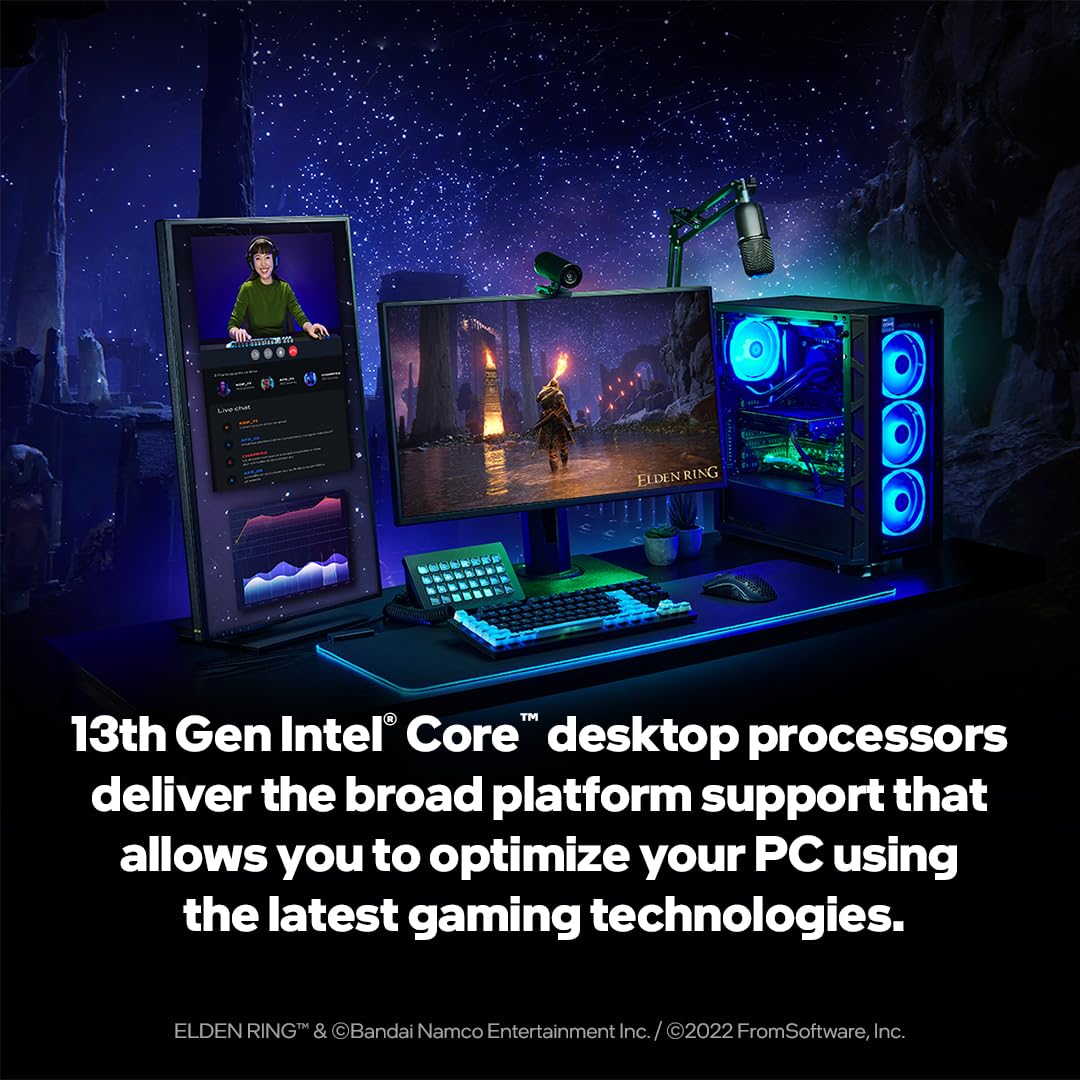 IntelÂ® Coreâ¢ i5-13400 Desktop Processor 10 cores (6 P-cores + 4 E-cores) 20MB Cache, up to 4.6 GHz