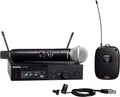Shure SLXD124/85 Combo Wireless Handheld and Lavalier Microphone System - H55 Band