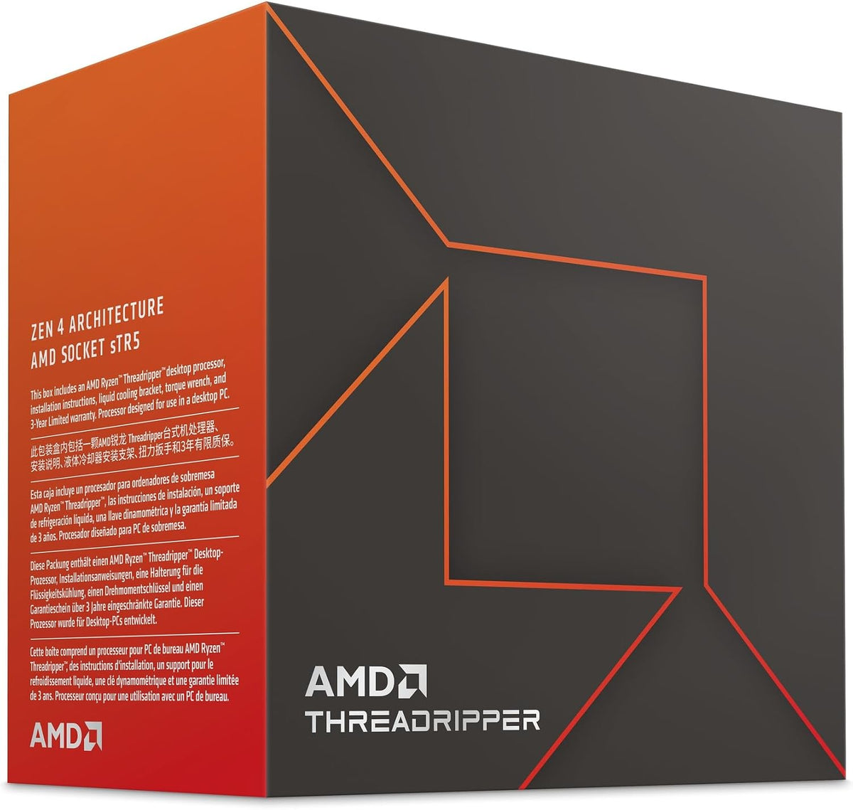 AMD Ryzenâ¢ Threadripperâ¢ 7980X 64-Core, 128-Thread Processor