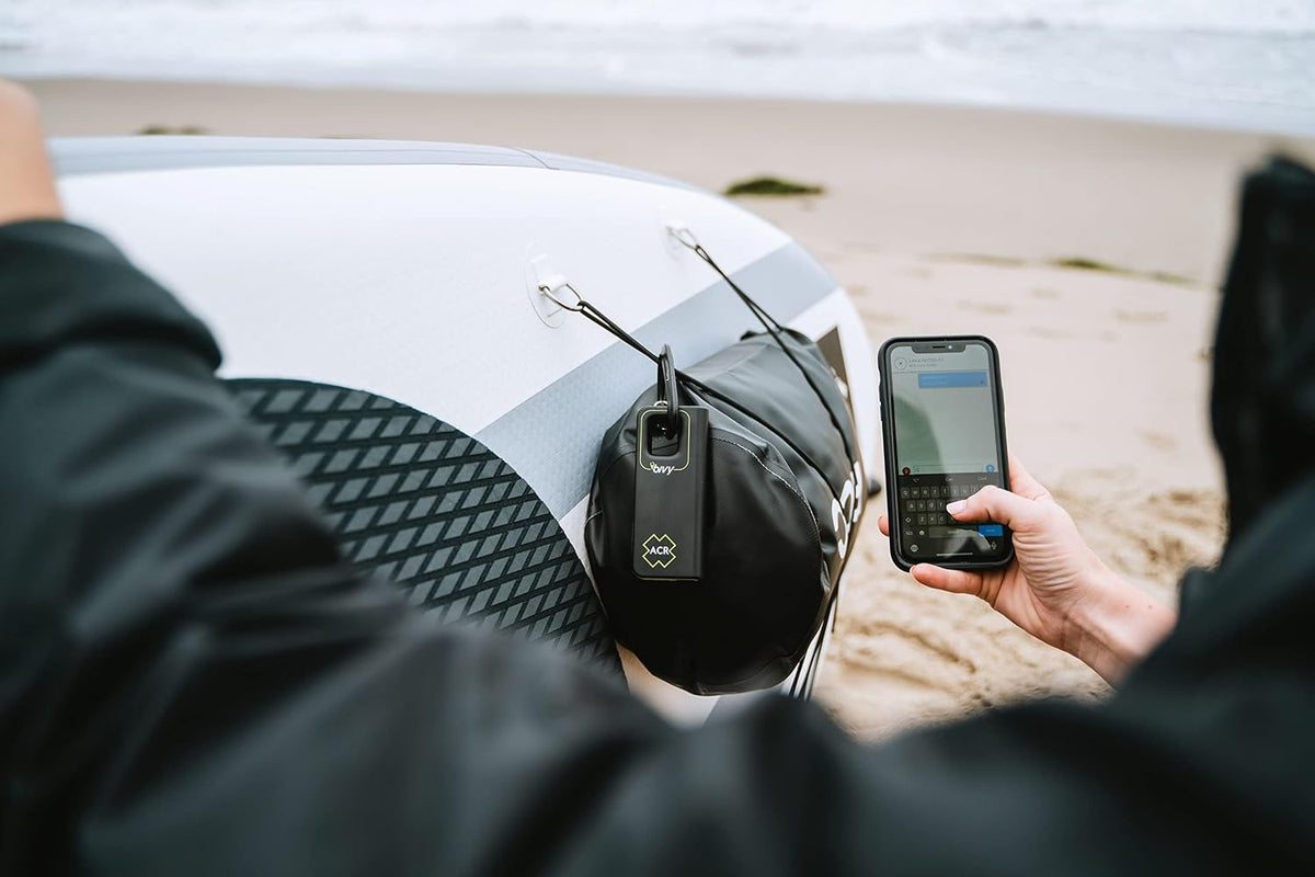 ACR Bivy Stick Satellite Communicator - Two-Way Global SMS, GPS Tracker, Off-Grid Communication, SOS Emergency Beacon, Satellite Messenger & Location Sharing - iOS/Android App