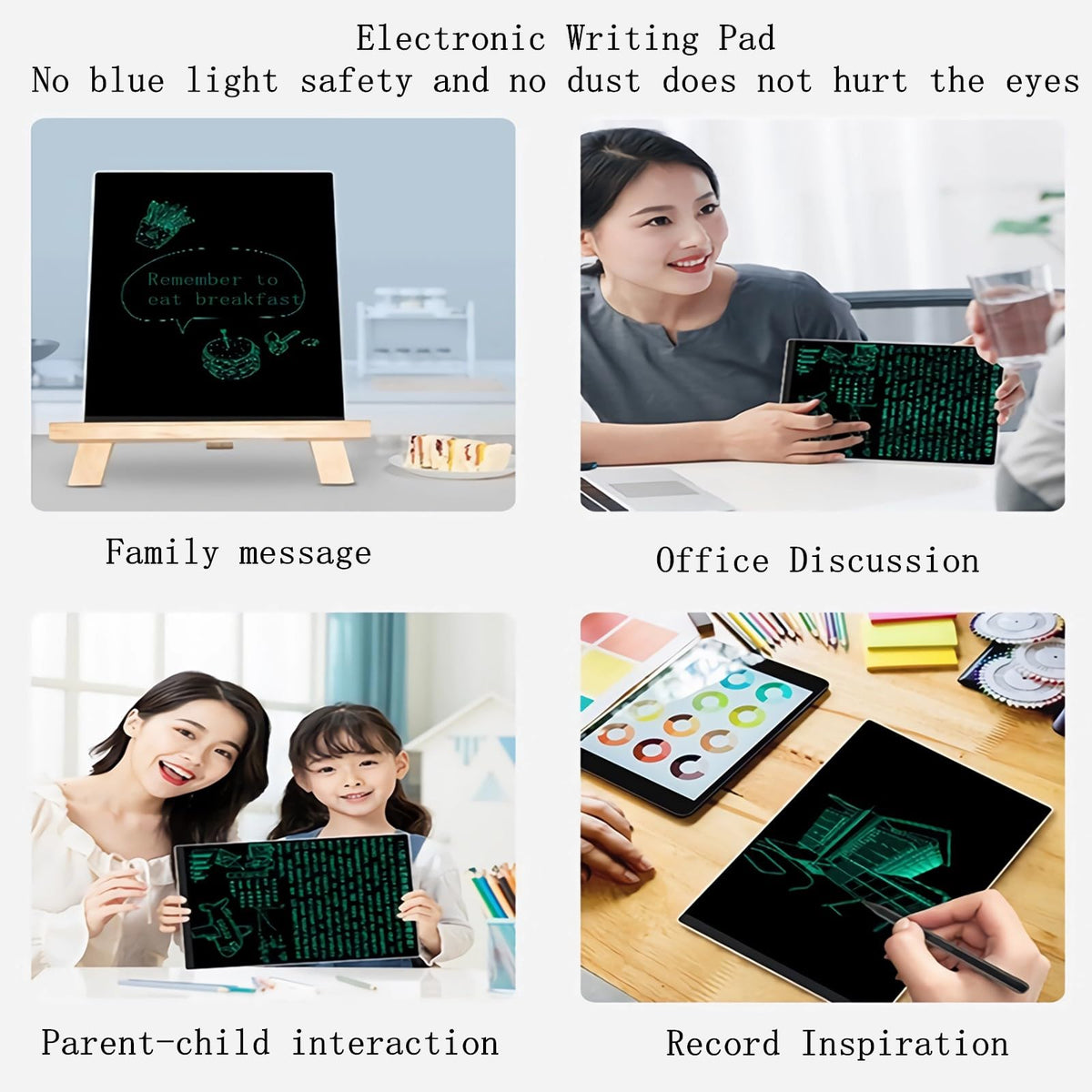 LCD Writing Tablet for Adults, Electronic Writing Pad,6.5 inch Digital Notepad for School, Handwriting Boogie Tablet for Toddler Learning Toys Gift for 3+Years Old Boy Girl