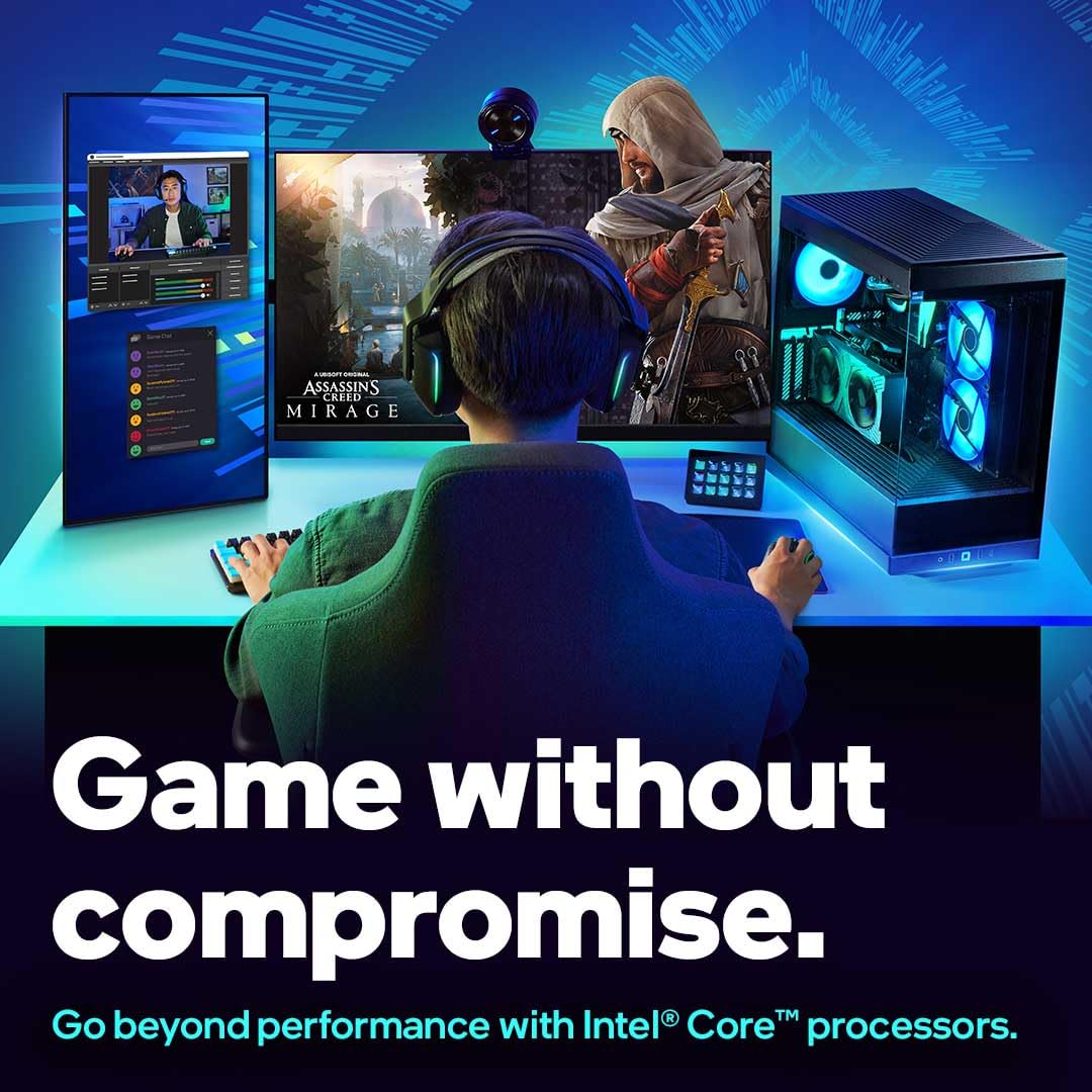 IntelÂ® Coreâ¢ i7-14700K New Gaming Desktop Processor 20 cores (8 P-cores + 12 E-cores) with Integrated Graphics - Unlocked