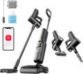 roborock F25 Ultra nat- en droogstofzuiger met stoomfunctie, draadloze alles-in-één stofzuiger en dweil met stoom tot 180°C, warm water tot 86°C, zelfreiniging op 90°C, plat ontwerp van 180°(F25 ACE Combo)