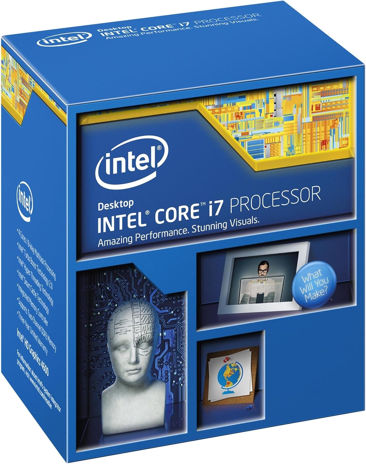 Intel Core i7-4790K Processor (8M Cache, up to 4.40 GHz) BX80646I74790K