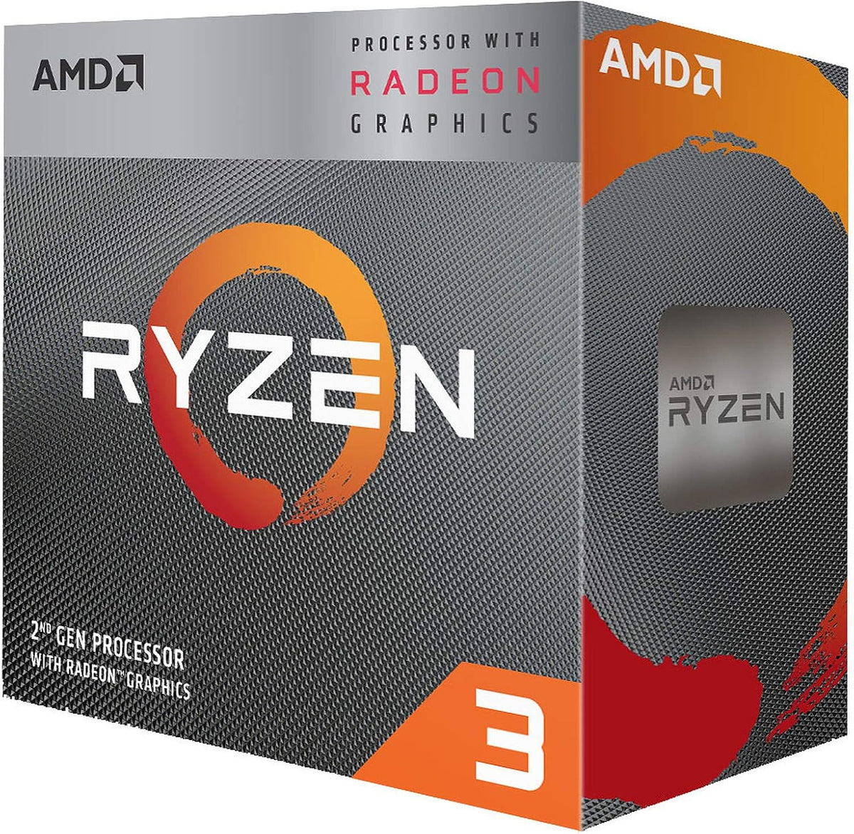AMD Ryzen 3 3200G 4-core unlocked desktop processor with Radeon Graphics