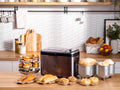 ETA Duplica II broodbakmachine, 850 W, 24 programma's, glutenvrij, incl. maximale capaciteit 1,5 kg, bakvormen voor broodjes, bakkers en muffins met twee display-touch-bedieningspaneel, Keep Warm