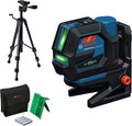 Bosch Professional combilaser GCL 12V-50-22 CG (werkbereik max. 50 m met ontvanger, Dual Power Source, Levelling Remote-app, houder RM 20, batterij-adapter, 4 x 1,5V LR6 (AA), etui, BT 150)