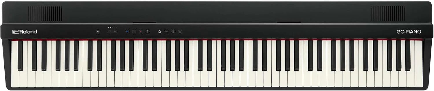 Roland GO:PIANO88 | Instapmodel Draagbare 88-Noten Digitale Piano | Premium Performance | Licht Design | Krachtige Leerfuncties | Batterijwerking | Bluetooth  MIDI Connectiviteit