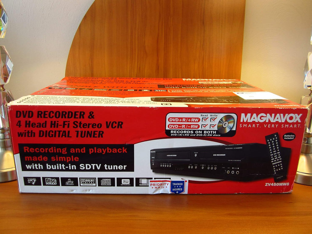 Magnavox ZV450MW8 DVD Recorder and VCR Combo with Digital Tuner [Electronics] (Renewed)