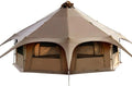 TOMOUNT Tipitent, katoenen tent voor 6-8 personen, canvas, piramide, joertent, grote gezinnen, glamping, tent voor kamperen, hiking, festival, feesten, bruiloft, muziekfeest