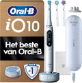 Oral-B iO 10 Wit Elektrische Tandenborstel, 3 Opzetborstels, 1 Oplaadreisetui, 1 Etui voor de oplader, iO Senses, 1 Opzetborstel houder(Wit)