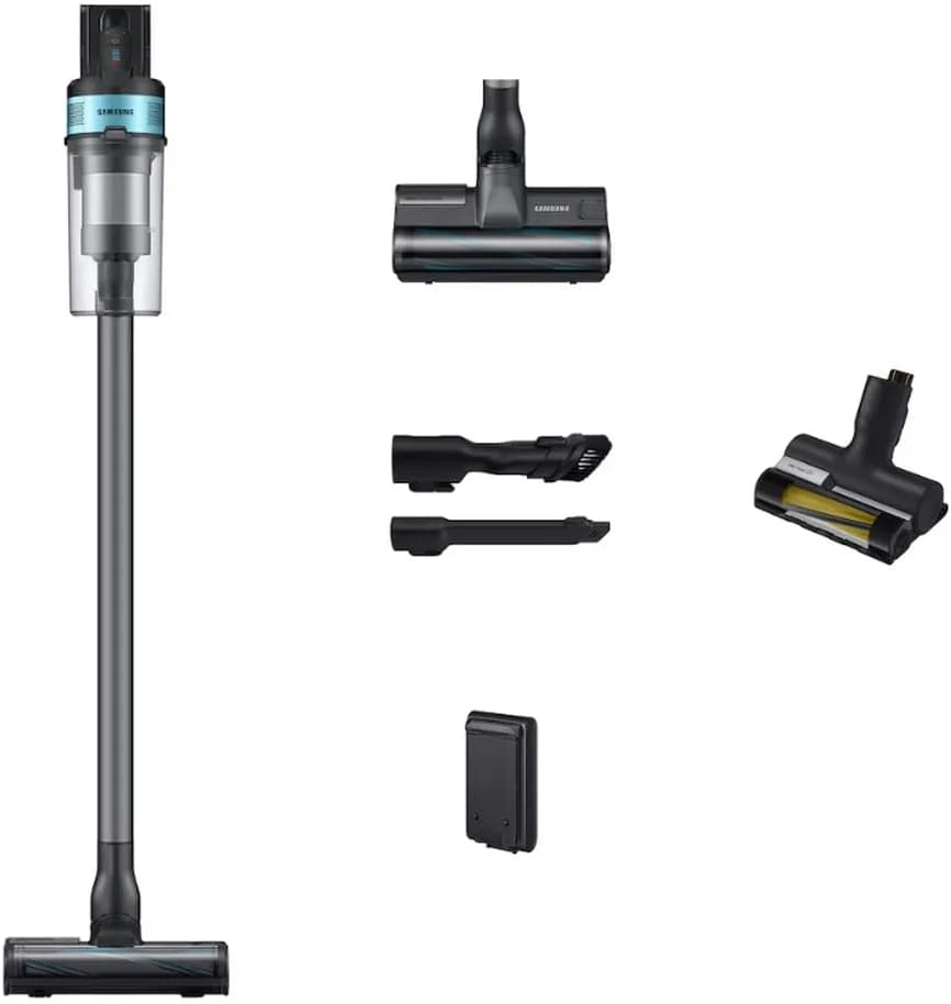 Samsung Jet 75E PetPRO VS20B75BGR1/WD Accustofzuiger, 200 W, incl. Dierenhaarborstel Huisdierborstel en andere accessoires, Mint,