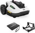 MAMMOTION YUKA Mini 2 800 LiDAR Robotmaaier zonder begrenzingskabel, aanbevolen voor 800 m², 360° LiDAR + camera-avigatie met AI-bediening, detectie van 300+ obstakels, DropMow, maaihoogte 20-60 mm(wit)