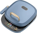 Elektrische Koekenpan, Verwijderbare Elektrische Bakpan, Elektrische Grillpan met Antiaanbaklaag, voor Barbecue, Bakkerij, Biefstuk, Eierpannenkoek, 1500W