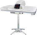 Professionele stoomstrijkpers 101HD met hoog stoomvermogen, 101 cm met houder (+ gratis reservehoes en schuim en extra waterfilterpatroon)