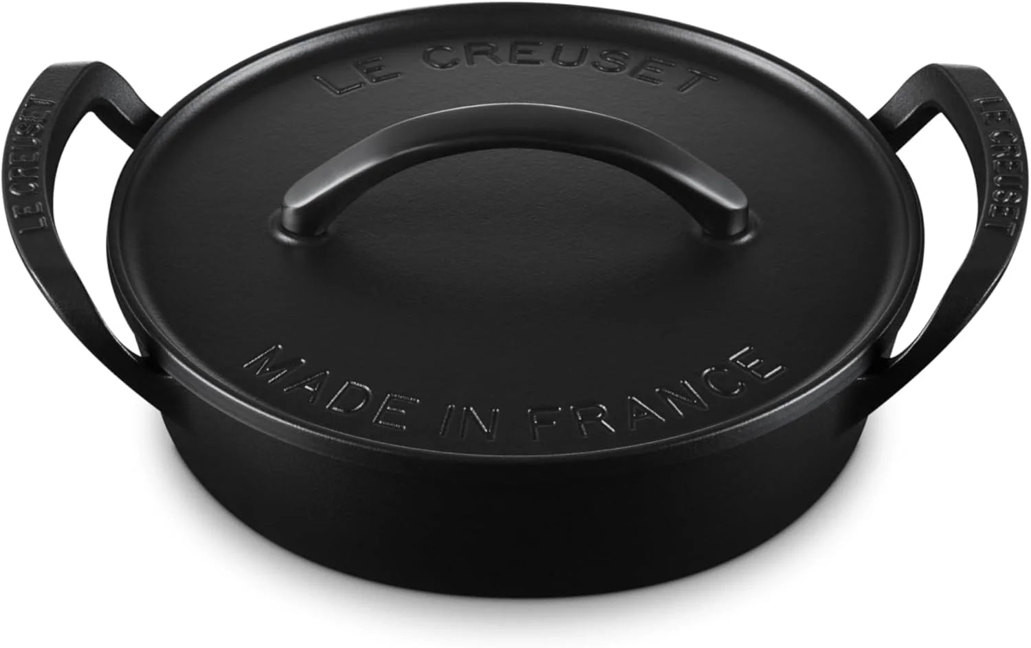 Le Creuset gietijzeren ondiepe braadpan voor buiten