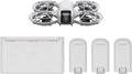 DJI Neo Three-Battery Combo, Mini drone met 4K UHD-camera voor volwassenen, een zelf-vliegende drone van 135 g die u volgt, opstijgen vanaf uw palm, onderwerp volgen (geen controller)