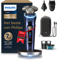 Philips Shaver i9000 Prestige Ultra, nat en droog elektrisch scheerapparaat, Skin IQ Pro, Triple Lift  Cut-systeem, roterende NanoTech DualPrecision-mesjes, 5 scheerinstellingen, model XP9401/38