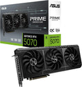 Asus Prime GeForce RTX™ 5070 GDDR7 12GB OC Edition - grafische kaart (PCIe 5.0, HDMI, Display 2.1, 2.5 sleuf, axiale ventilatoren, SFF-Ready)(RTX 5070 PRIME OC)